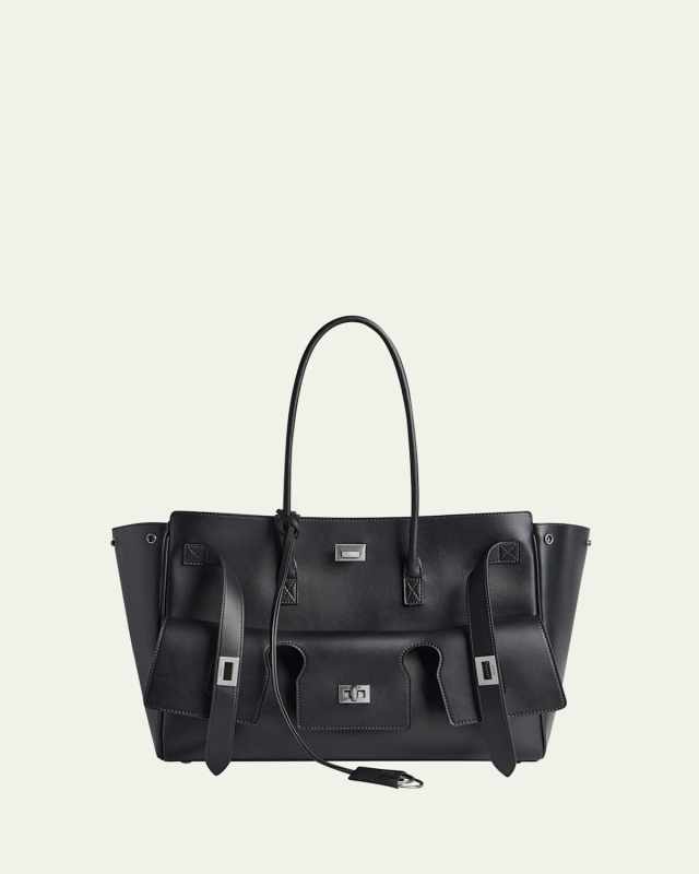 Bel Air Medium Flap Leather Tote Bag